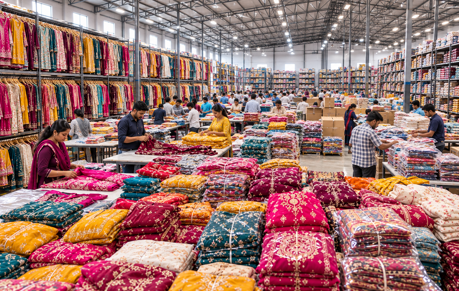 B2B Wholesale Clothing India: How to Buy Directly from Surat Manufacturers (2026 Guide)
