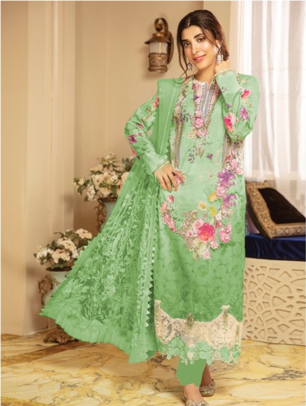 Alizah Jam  By Cyra Fashion Cotton With Patch Embroidery Work  Design Suits