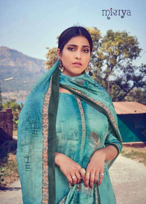 Aarav Trendz Pressents  Miraya Shilpi  Jam Silk Satin Fancy Suit Designs Wholesale Rate In Surat