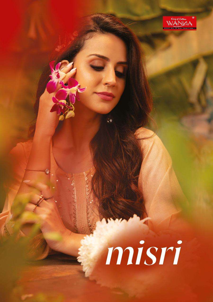 Wanna Presents  Misri  Finest Quality Of Pure Rayon Slub With Sequence Embroidery Kurti Catalog Wholesale Rate In Surat