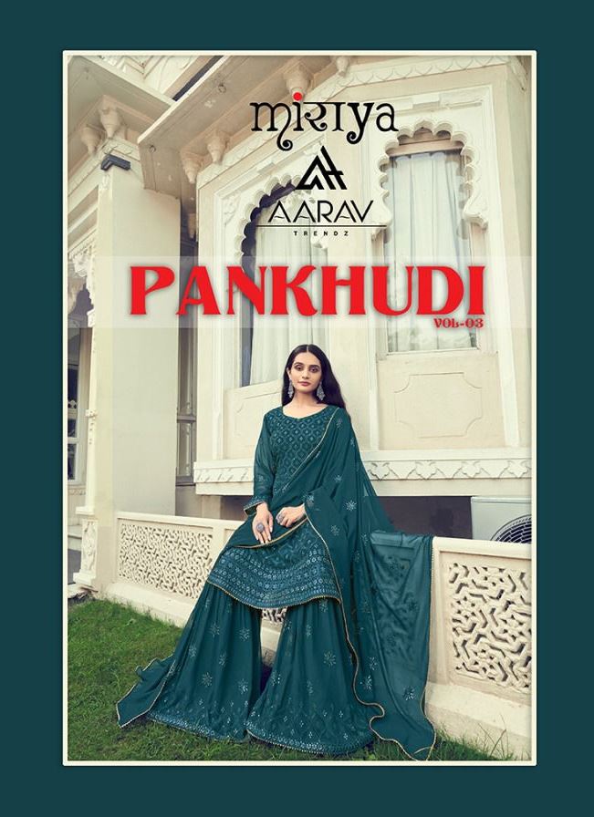 Aarav Trendz Presnets Pankhudi Vol-3  Wholesale Rate In Surat - Sai Dresses