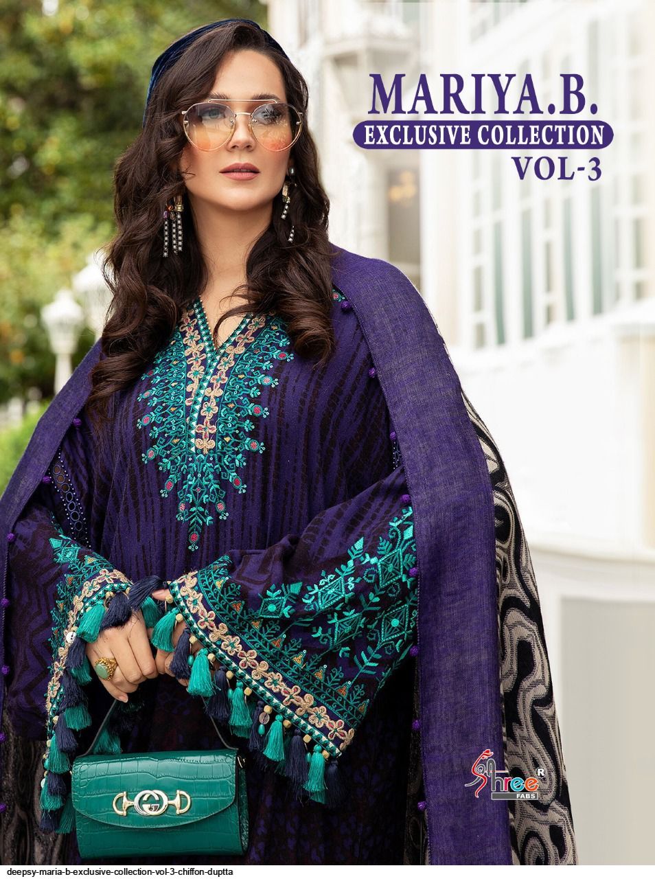 Shree Fab Presents Maria B Exclusive Collection Vol-03 Wolesale Rate In ...