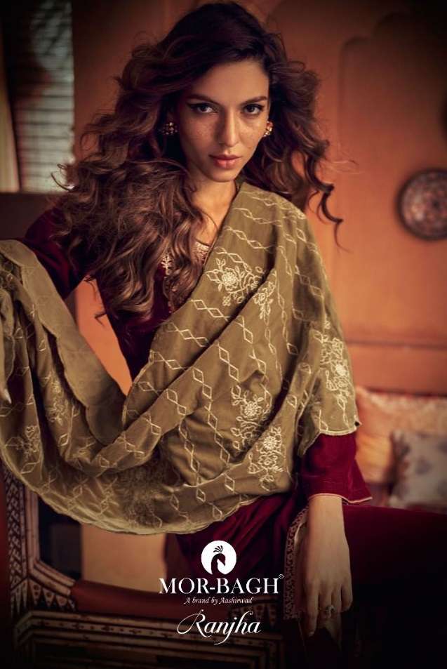 MOR BAGH PRESENT RANJHA VELVET WINTER COLLECTION IN WHOLESALE RATE IN SURAT - SAI DRESSES
