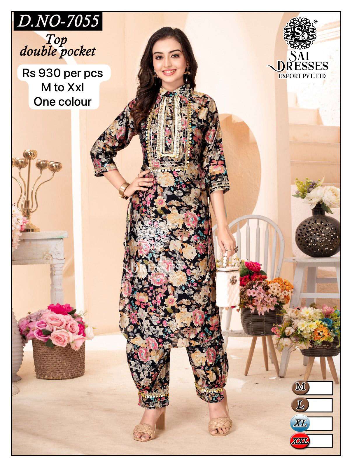 Ladies Palazzo, Size: M, L, Xl at Rs 550 in Surat
