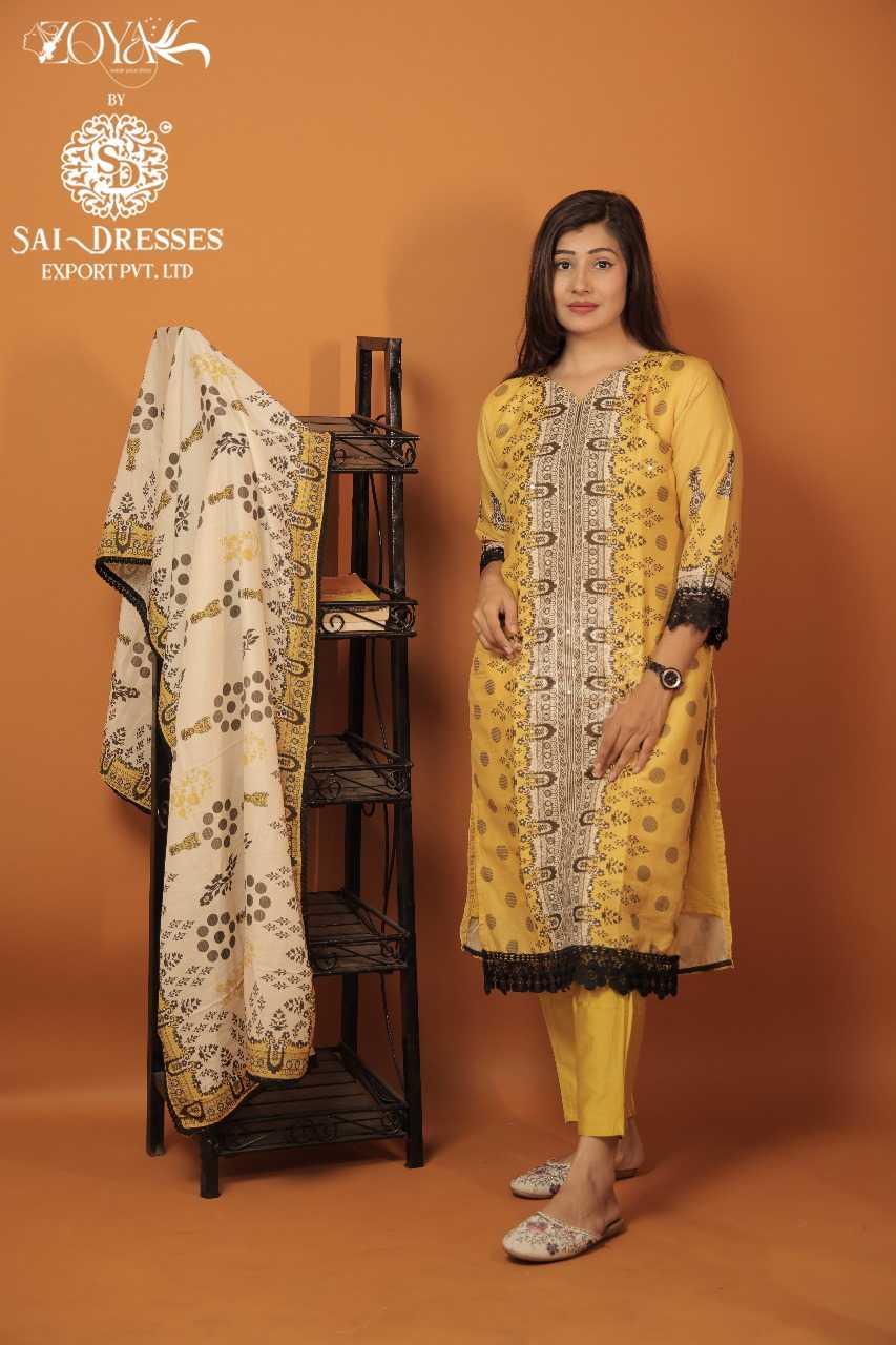 SAI DRESSES PRESENT D.NO 1790 READY TO ETHNIC WEAR STRAIGHT CUT WITH PANT STYLE DESIGNER 3 PIECE COMBO SUITS IN WHOLESALE RATE  IN SURAT