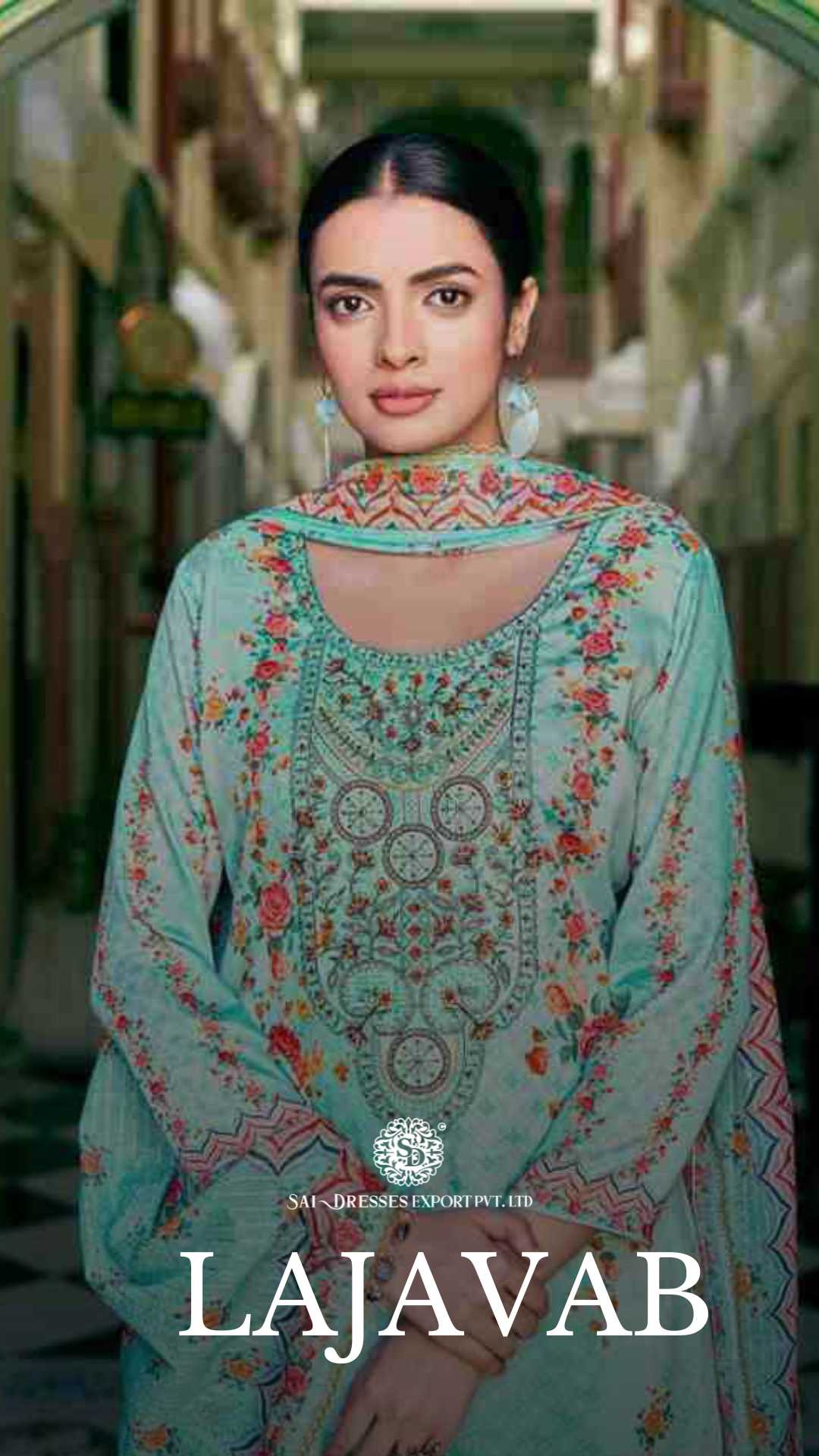 LAJAVAB   NX PAKISTANI DRESS MATERIAL IN WHOLESALE RATE IN SURAT