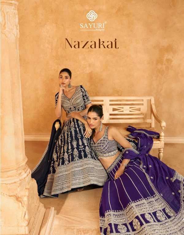 SAYURI DESIGNER PRESENT NAZAKAT READY TO WEDDING WEAR DESIGNER SUIT IN WHOLESALE RATE IN SURAT - SAI DRESSES