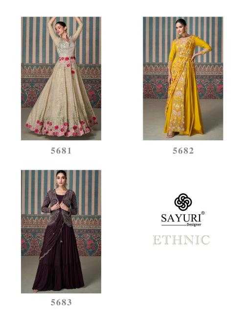 SAYURI DESIGNER PRESENT ETHNIC READY TO FESTIVAL WEAR DESIGNER SUIT IN WHOLESALE RATE IN SURAT - SAI DRESSES