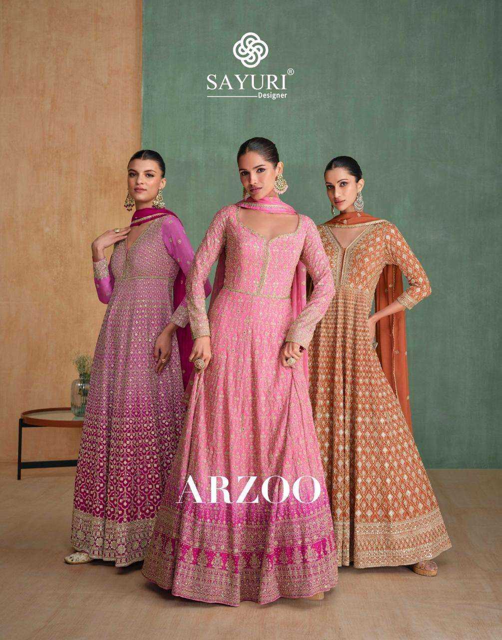 SAYURI DESIGNER PRESENT CHAKORI READY TO FESTIVE WEAR DESIGNER SUIT IN WHOLESALE RATE IN SURAT - SAI DRESSES