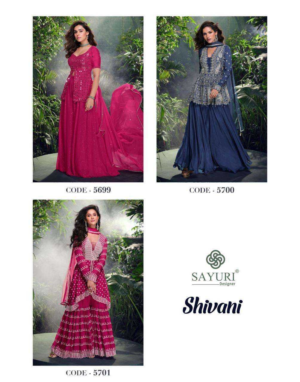 SAYURI DESIGNER PRESENT SHIVANI READY TO FESTIVE WEAR DESIGNER SUIT IN WHOLESALE RATE IN SURAT - SAI DRESSES