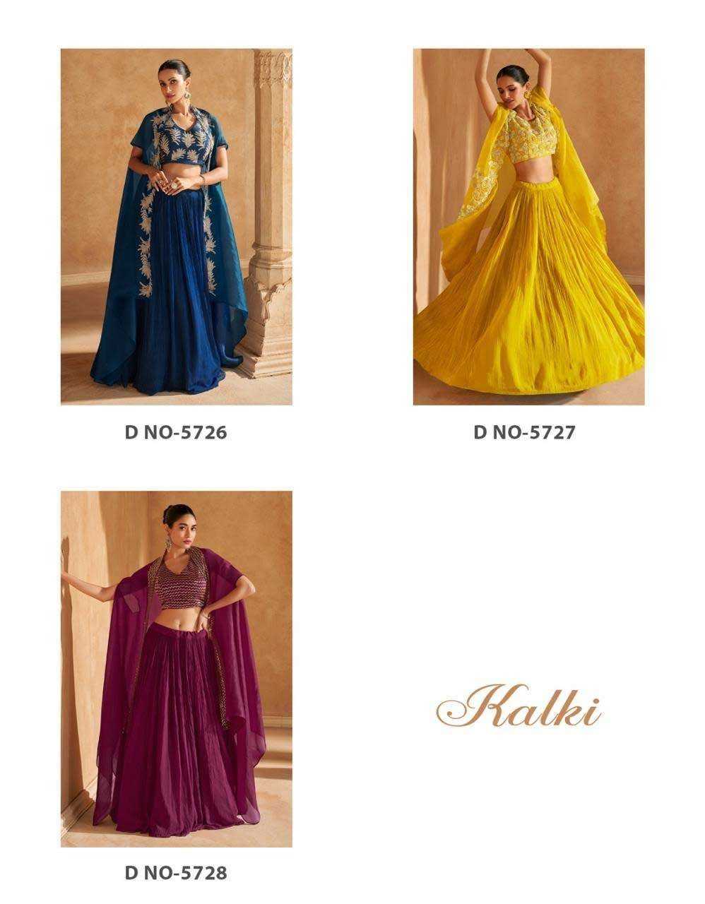 SAYURI DESIGNER PRESENT KALKI READY TO FESTIVE WEAR DESIGNER SUIT IN WHOLESALE RATE IN SURAT - SAI DRESSES