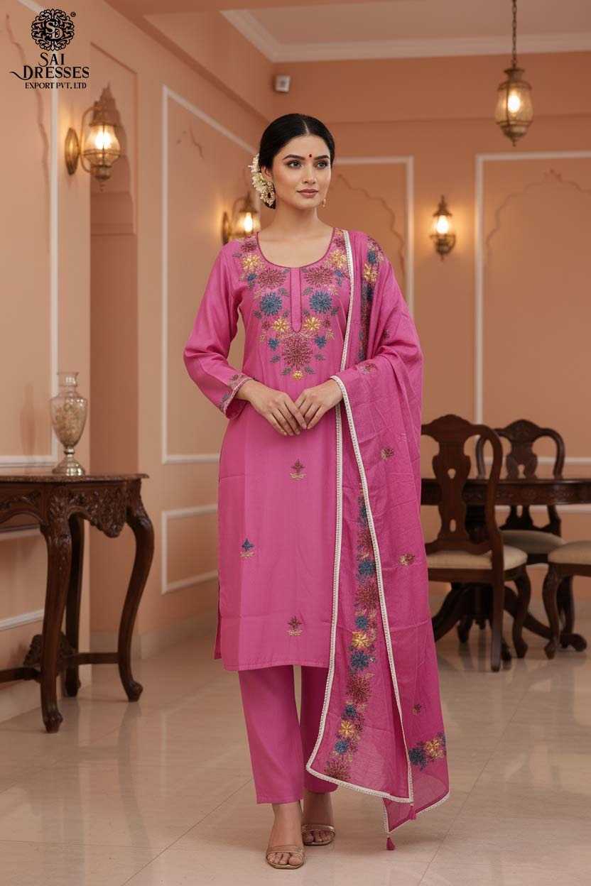 SOFT COLORS, BEAUTIFUL EMBROIDERY, AND PURE CLASS – ONLY AT SAI DRESSES