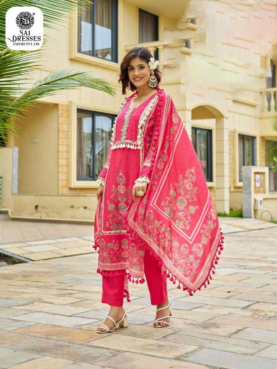 GRACEFUL RANI PINK DESIGNER SUIT WITH EMBROIDERED DUPATTA AND PREMIUM FINISH – A PERFECT FESTIVE MASTERPIECE.