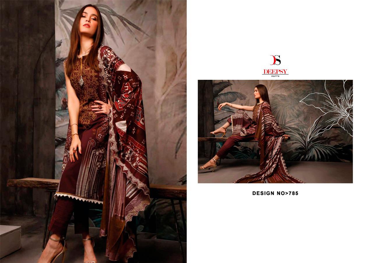 Deepsy Pashmina Inrodusing Firdous Vol 10 By  Winter Pakistani Dress Materials