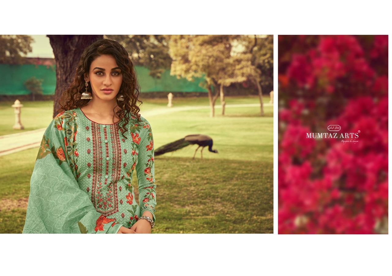 Mumtaz Arts Presents  Mairaa Exclusive Lawn Cotton Print Designer Salwar Suit