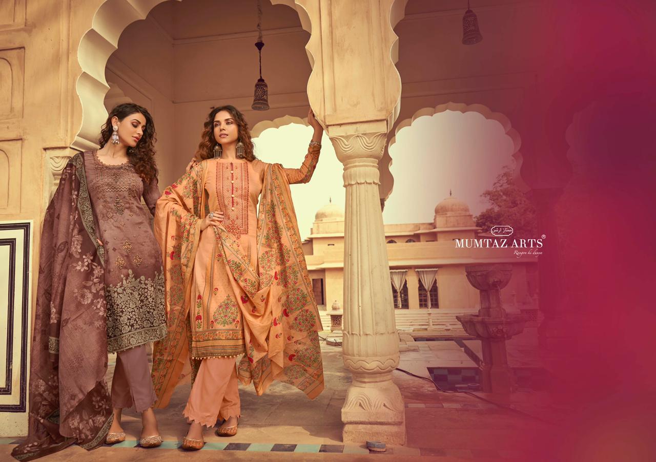 Mumtaz Arts Presents  Mairaa Exclusive Lawn Cotton Print Designer Salwar Suit