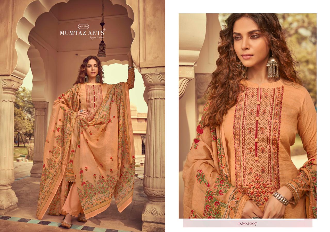 Mumtaz Arts Presents  Mairaa Exclusive Lawn Cotton Print Designer Salwar Suit