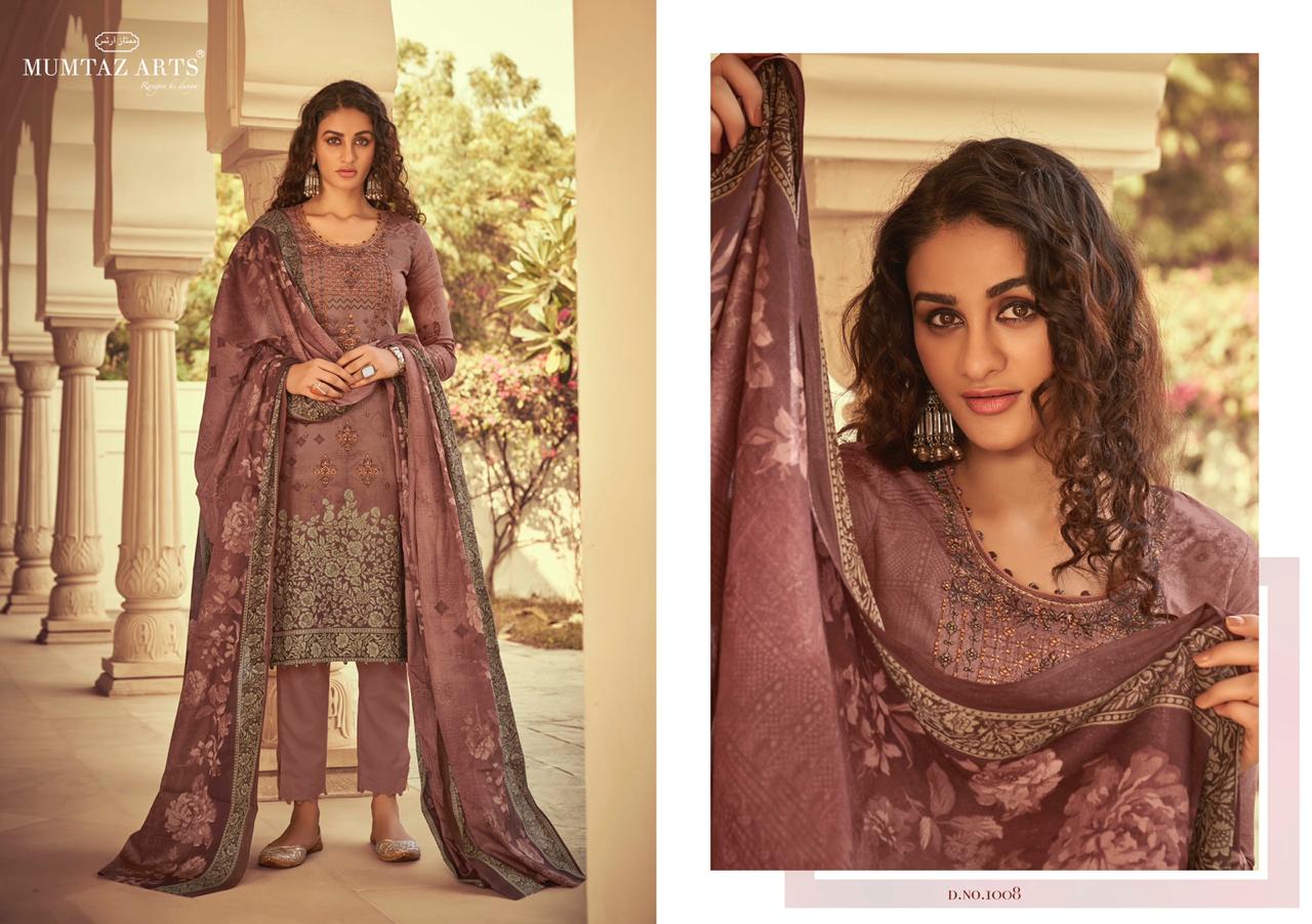Mumtaz Arts Presents  Mairaa Exclusive Lawn Cotton Print Designer Salwar Suit
