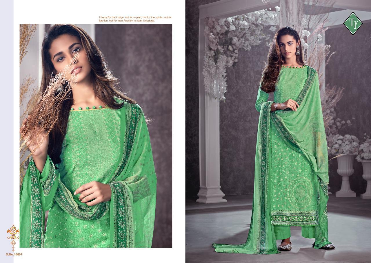 Bandhej Lawn Camric Cotton Traditional Bandhani Print Suit By Tanishk Fashion