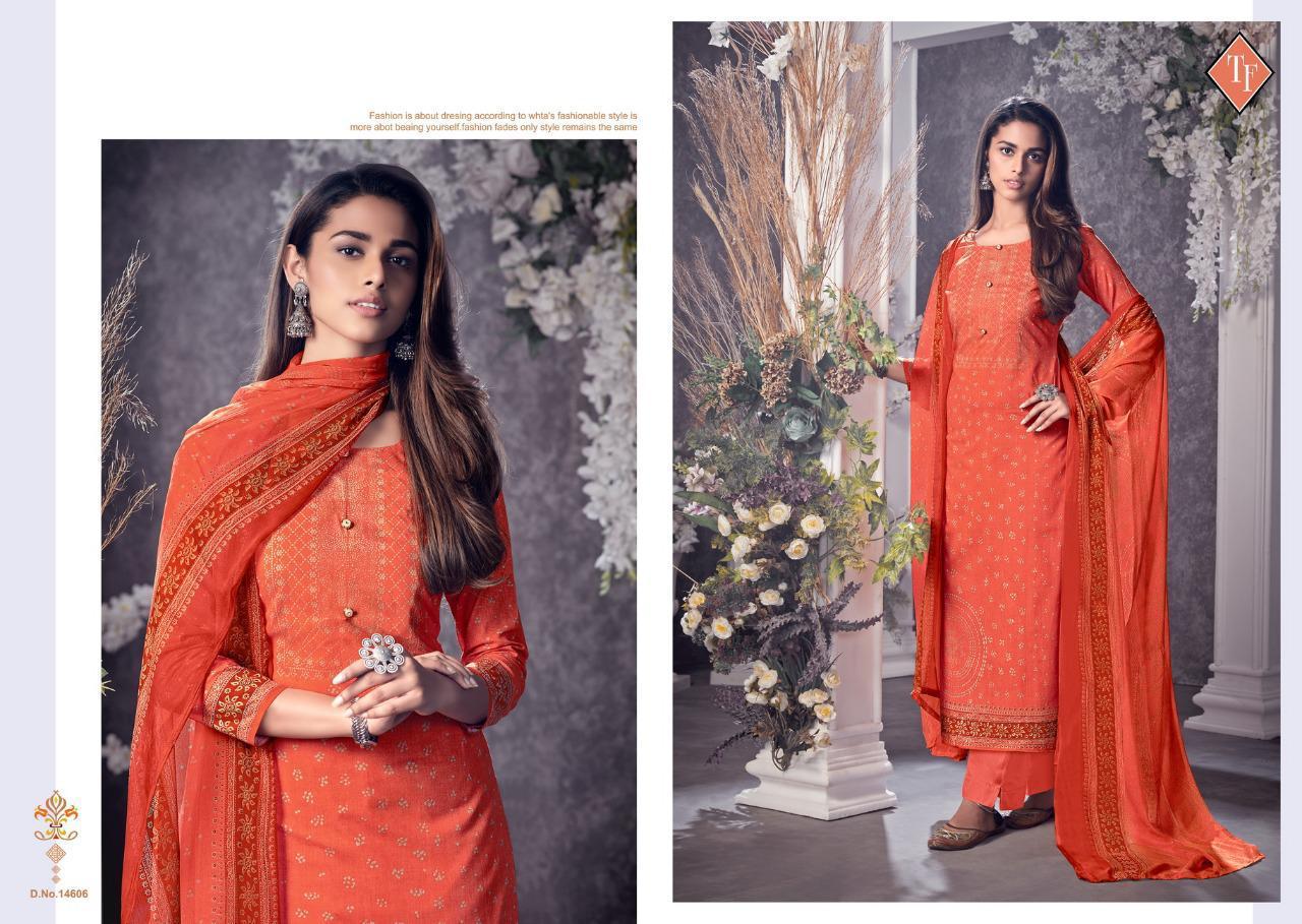 Bandhej Lawn Camric Cotton Traditional Bandhani Print Suit By Tanishk Fashion