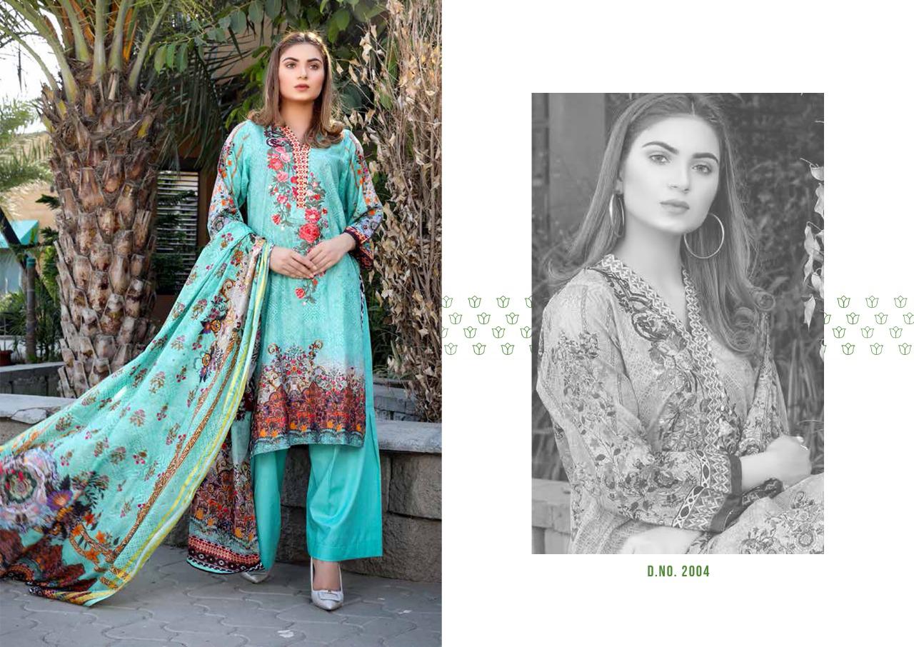Mahnoor Vol 2 By Yashika Lawn Cotton Casual Wear Suits