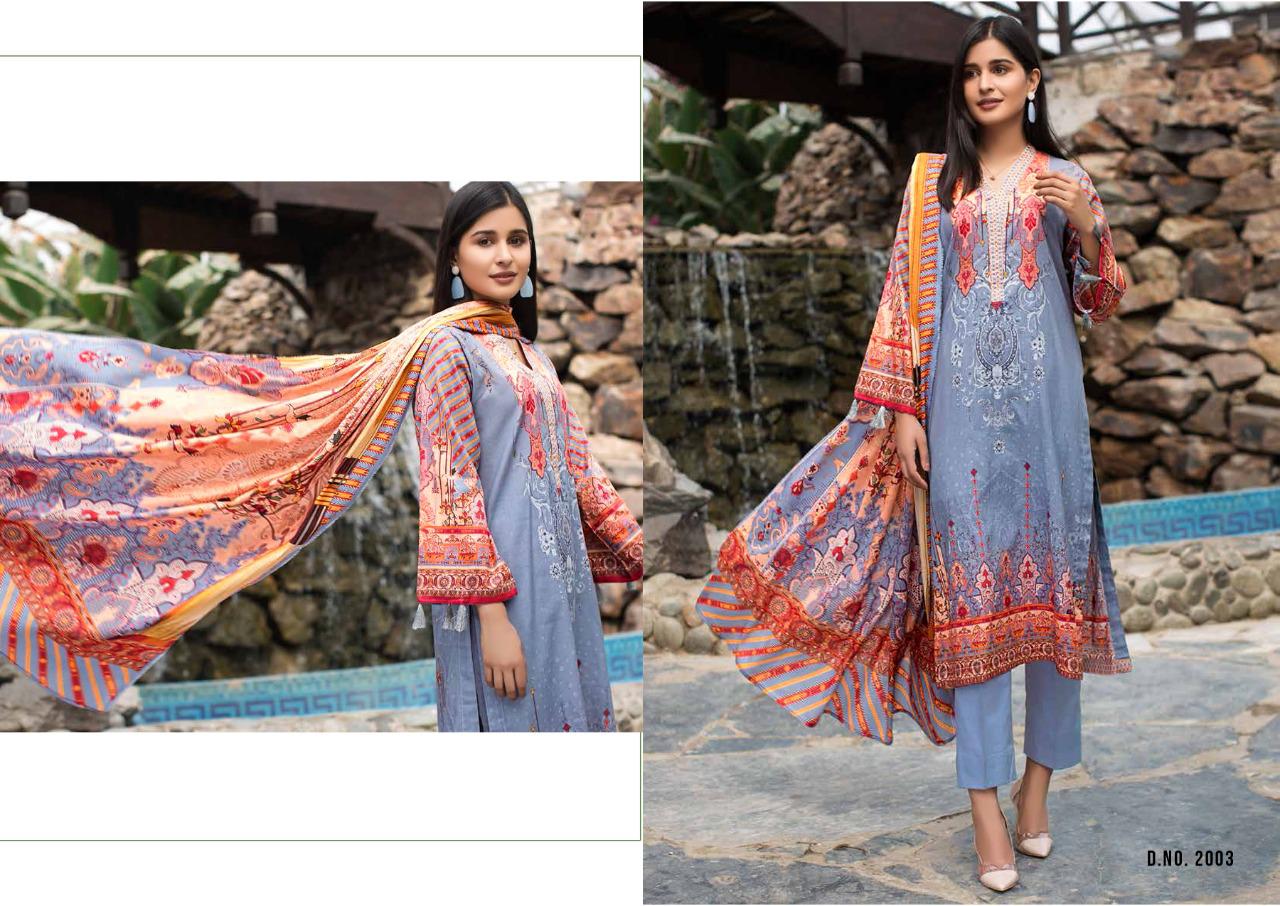 Mahnoor Vol 2 By Yashika Lawn Cotton Casual Wear Suits