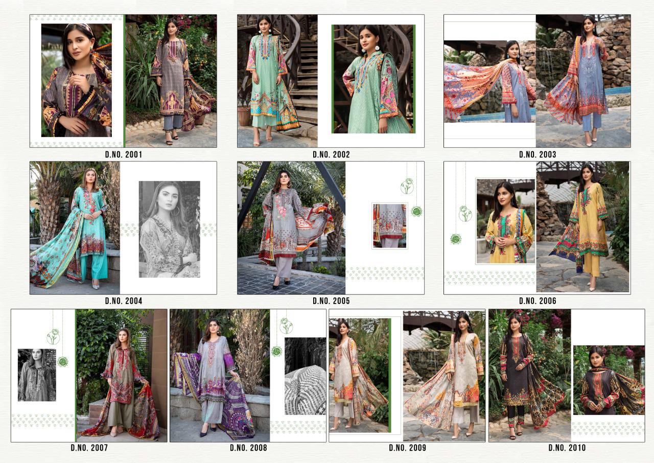 Mahnoor Vol 2 By Yashika Lawn Cotton Casual Wear Suits