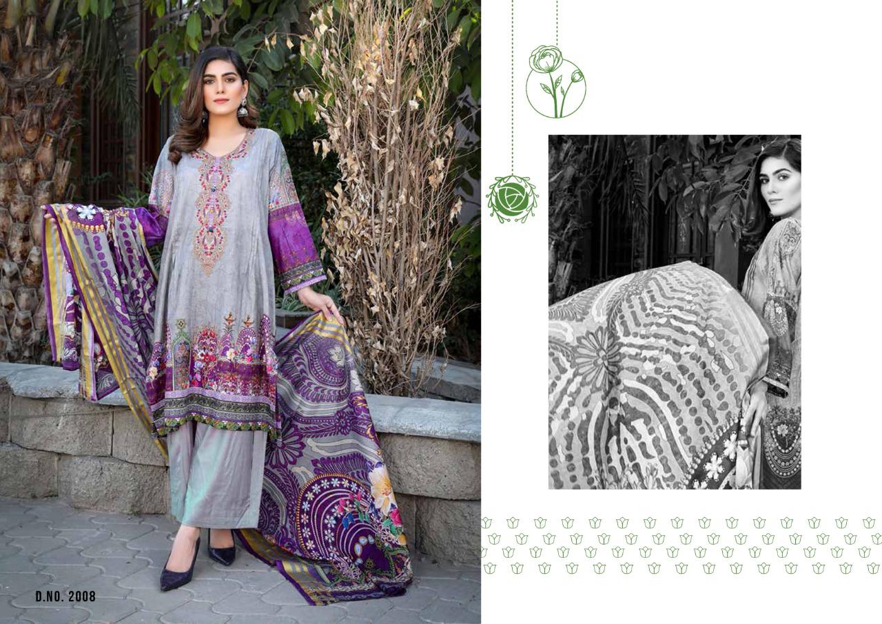 Mahnoor Vol 2 By Yashika Lawn Cotton Casual Wear Suits