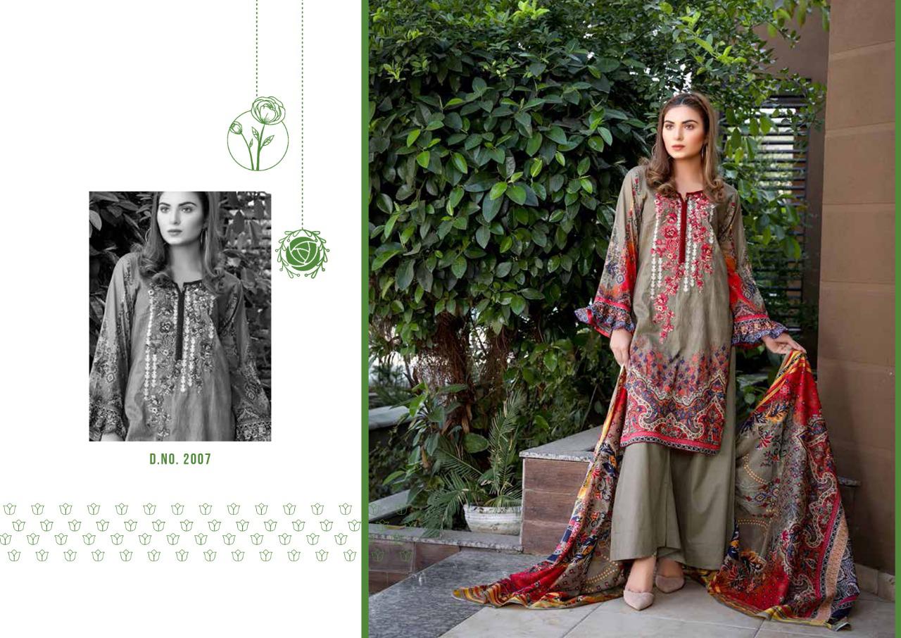 Mahnoor Vol 2 By Yashika Lawn Cotton Casual Wear Suits