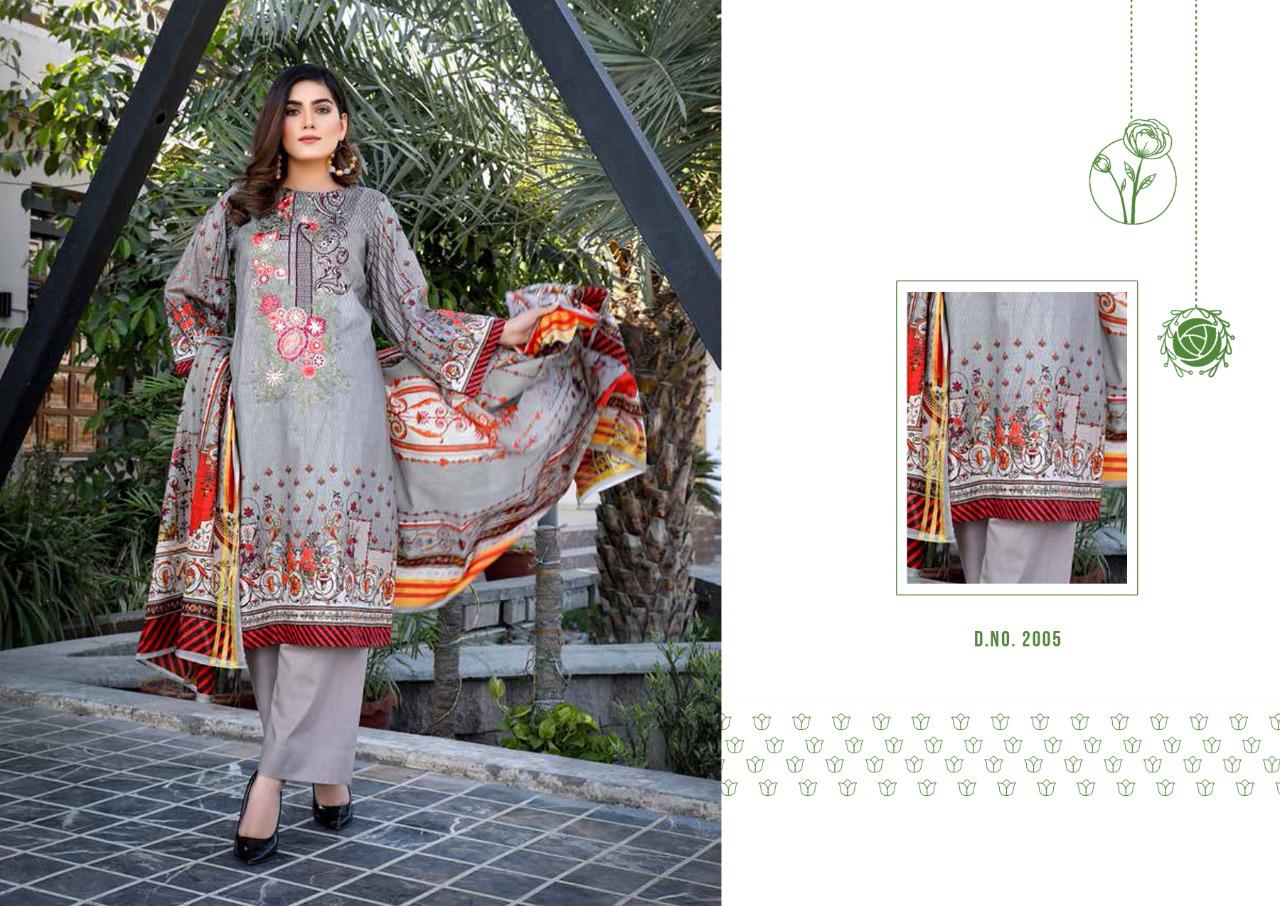 Mahnoor Vol 2 By Yashika Lawn Cotton Casual Wear Suits