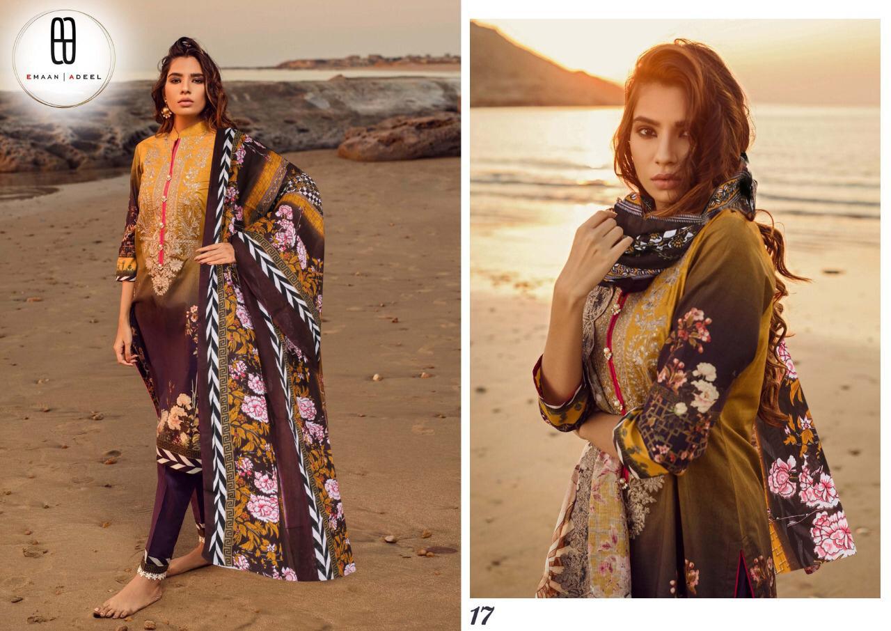 Emman Adeel Vol-2 Pakistani Dress Material