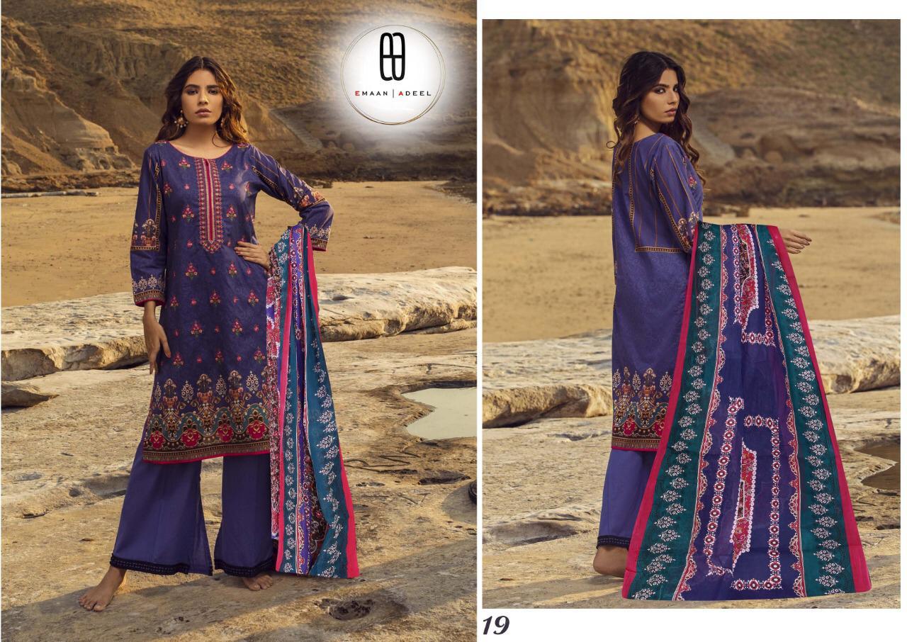 Emman Adeel Vol-2 Pakistani Dress Material