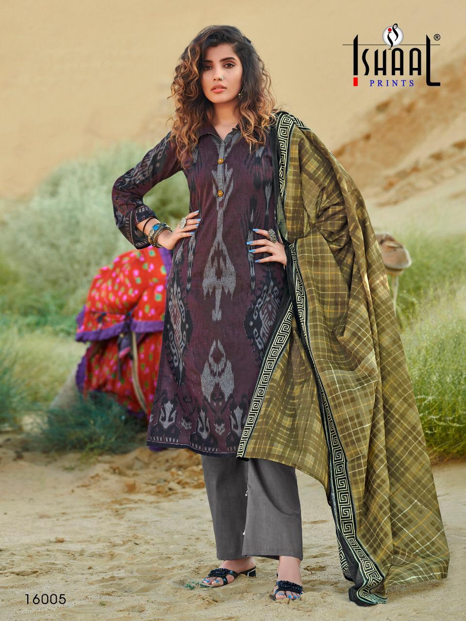 Ishaal Presents Gulmohar Vol-16 Salwar Suit Wholesale Catalog