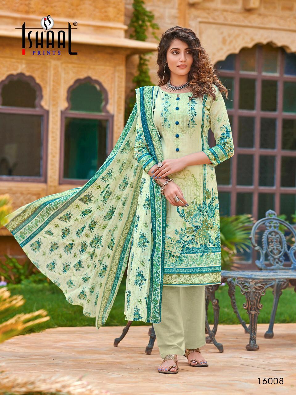 Ishaal Presents Gulmohar Vol-16 Salwar Suit Wholesale Catalog