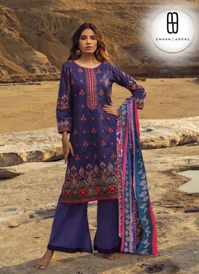 Emman Adeel Vol-2 Pakistani Dress Material