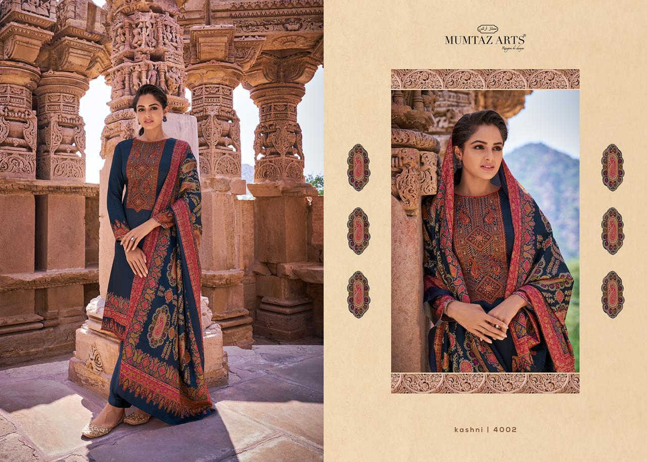 Mumtaz Art Kashni Pashmina Exclusive Print Karachi Salwar Suit