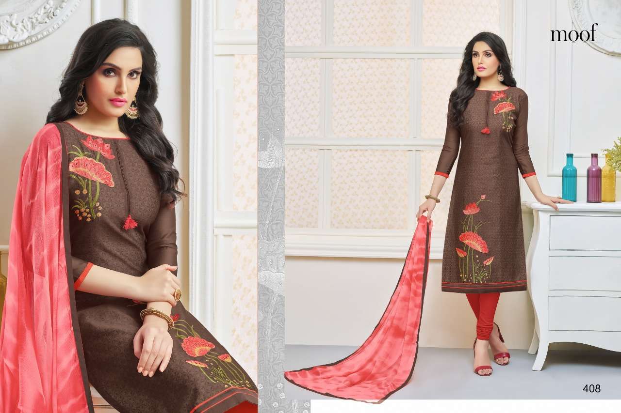 Shaista Vol-5 Indian Style Suits By Moof Fashion At Wholesale Rate In Surat