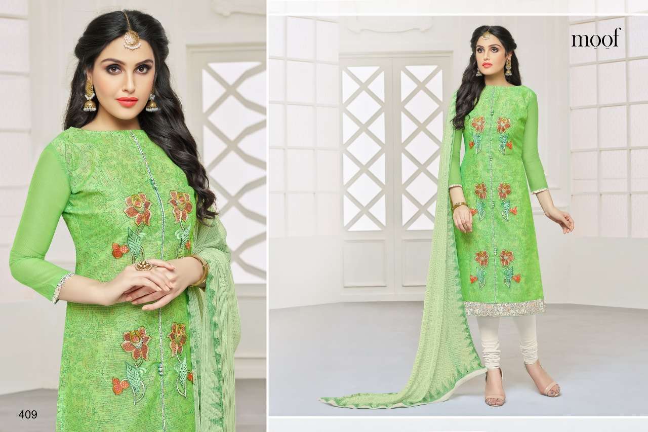 Shaista Vol-5 Indian Style Suits By Moof Fashion At Wholesale Rate In Surat