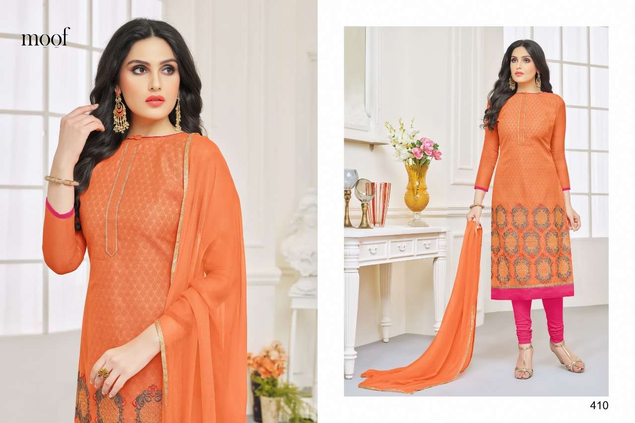 Shaista Vol-5 Indian Style Suits By Moof Fashion At Wholesale Rate In Surat