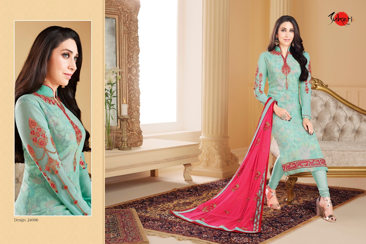 Suhati Fab Presents Palak Havy Dupatta Suit In Wholesalw Rate Surat