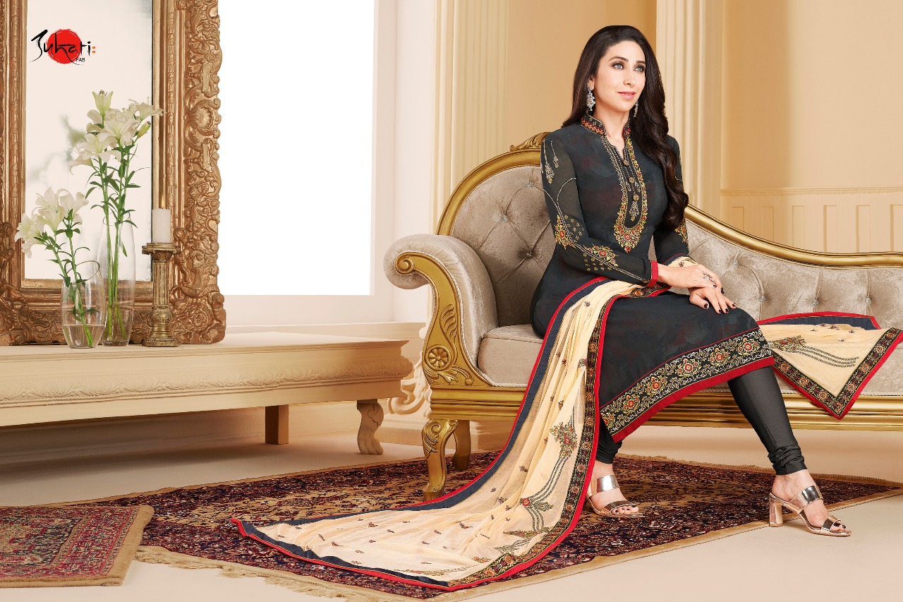 Suhati Fab Presents Palak Havy Dupatta Suit In Wholesalw Rate Surat