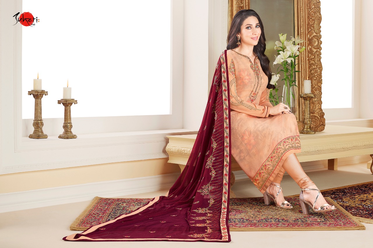 Suhati Fab Presents Palak Havy Dupatta Suit In Wholesalw Rate Surat