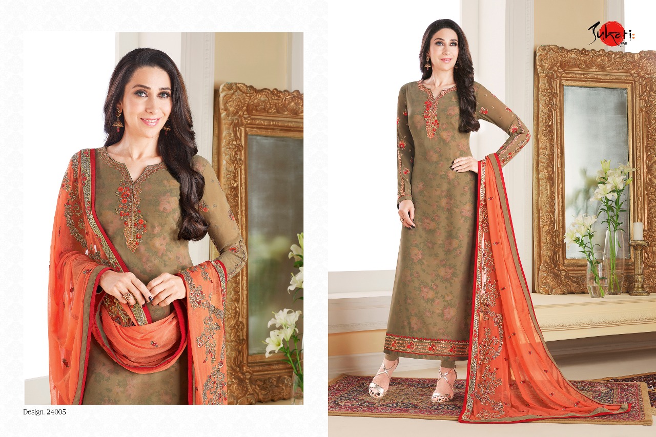 Suhati Fab Presents Palak Havy Dupatta Suit In Wholesalw Rate Surat