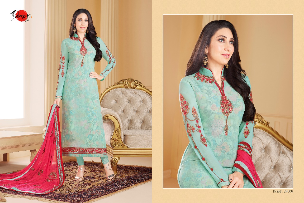 Suhati Fab Presents Palak Havy Dupatta Suit In Wholesalw Rate Surat