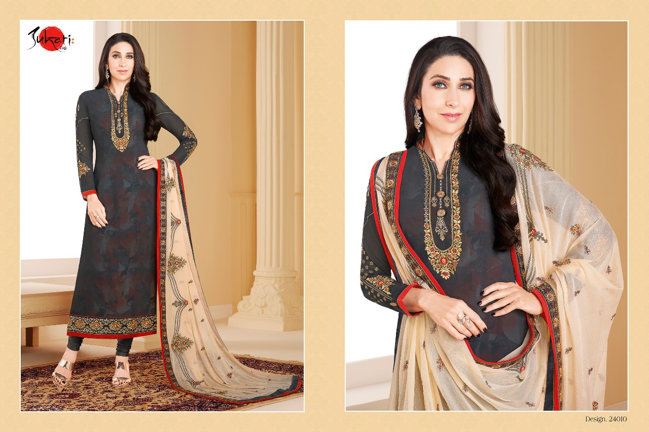 Suhati Fab Presents Palak Havy Dupatta Suit In Wholesalw Rate Surat