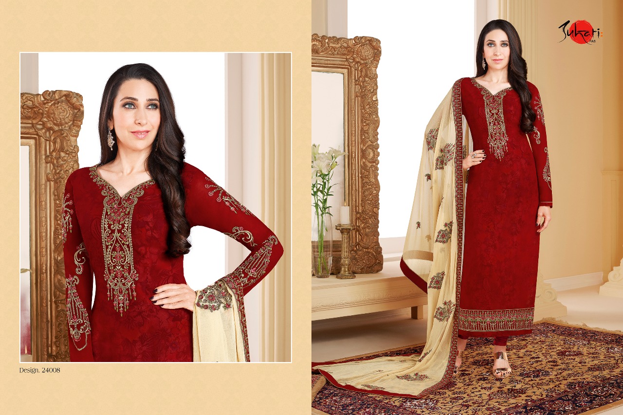 Suhati Fab Presents Palak Havy Dupatta Suit In Wholesalw Rate Surat