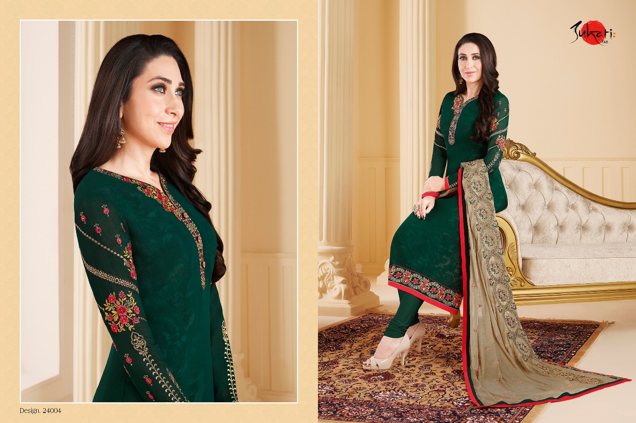 Suhati Fab Presents Palak Havy Dupatta Suit In Wholesalw Rate Surat