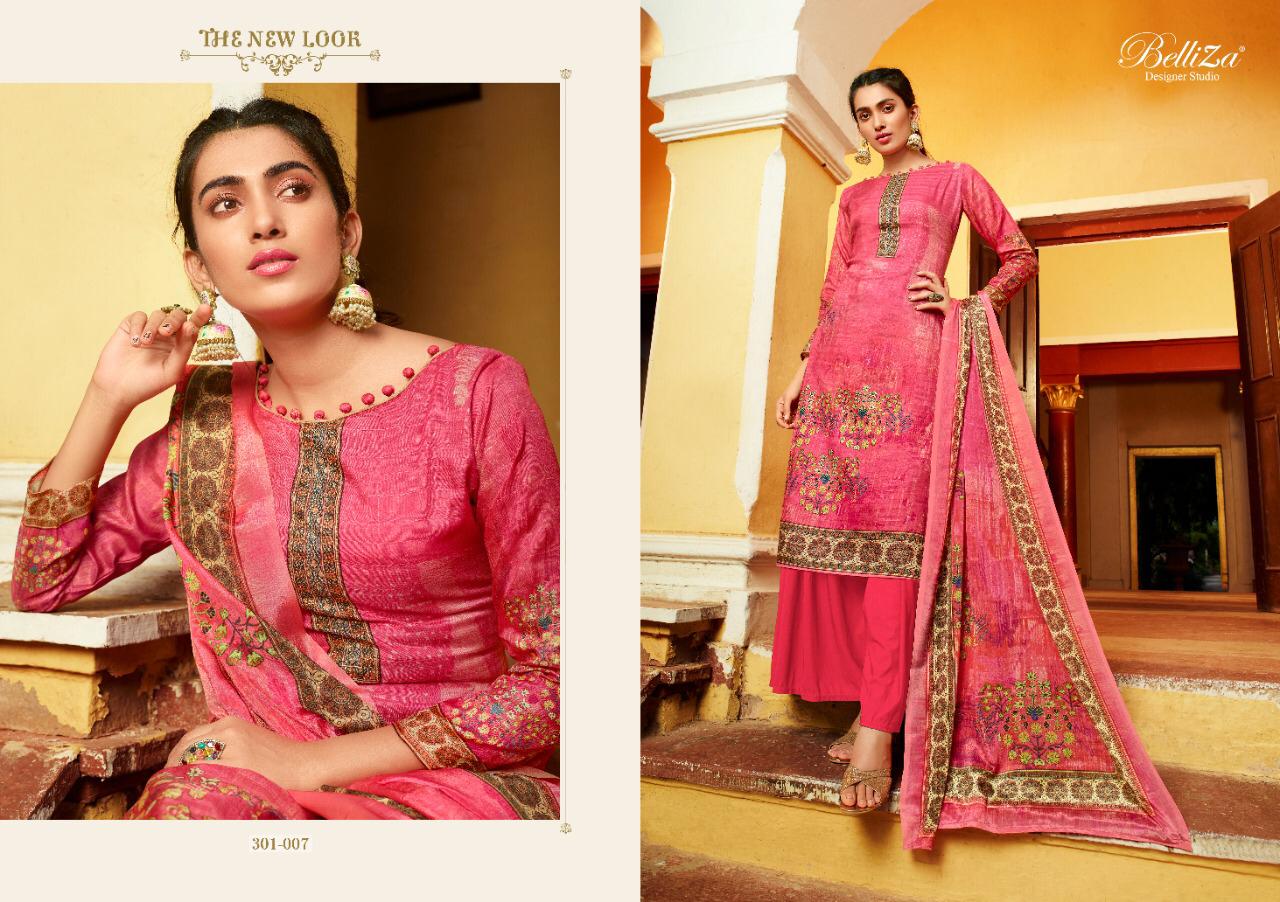 Navya Pure Kollam Silk Exclusive Designer Suits By Belliza Designer Studio