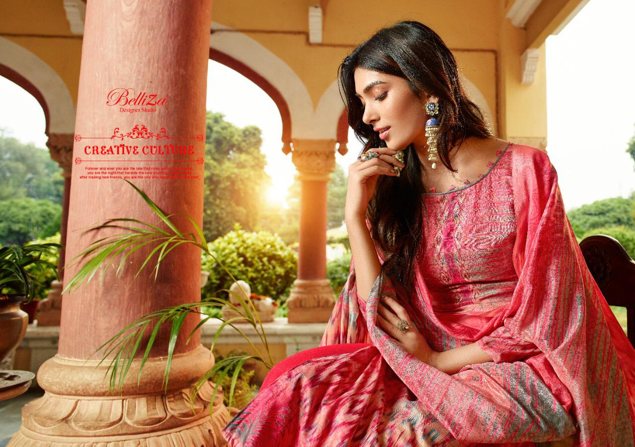 Navya Pure Kollam Silk Exclusive Designer Suits By Belliza Designer Studio