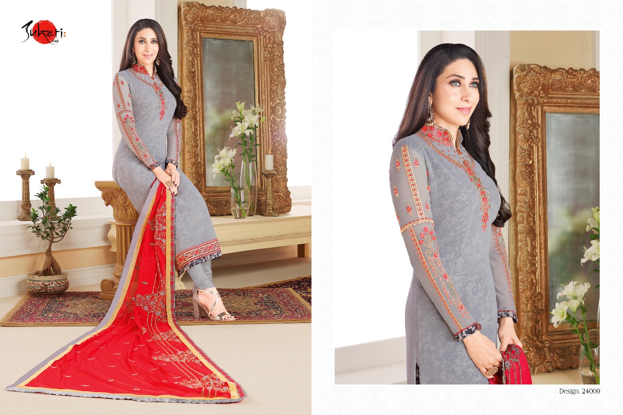 Suhati Fab Presents Palak Havy Dupatta Suit In Wholesalw Rate Surat